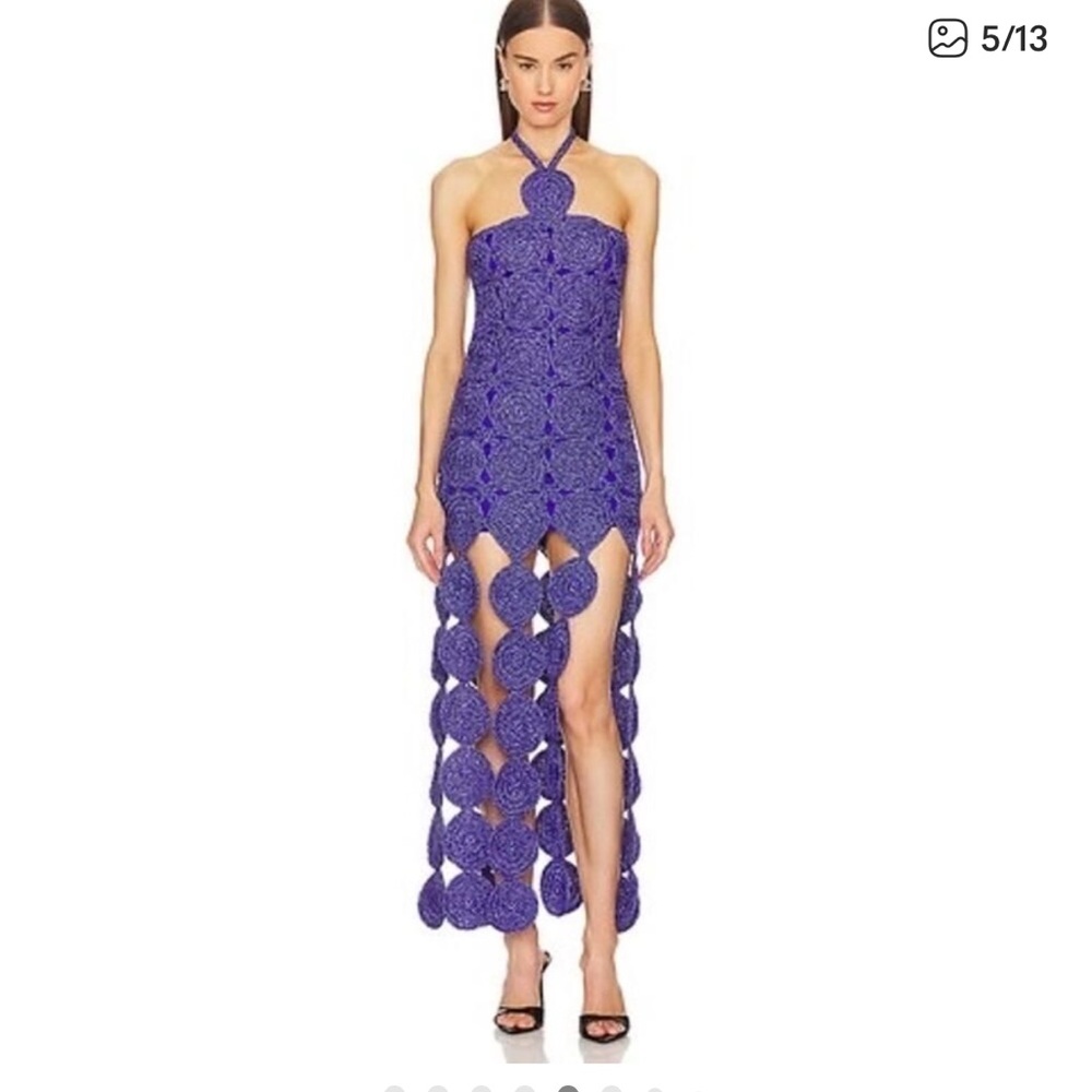 Simon Miller Purple Asymmetrical Dress - Picture 5 of 8